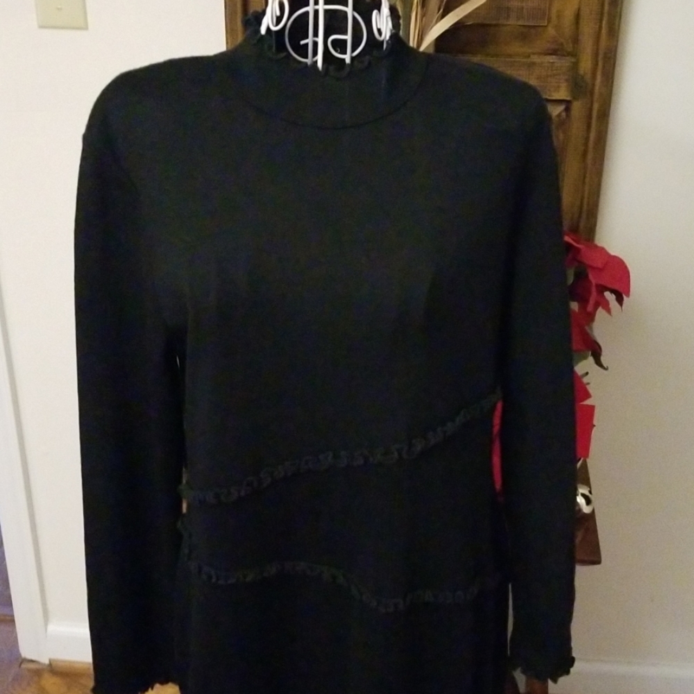 Absolutely fabulous long black dress